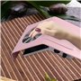 Geieold Nail Aspiration Collecteur de PoussièRe Ventilateur Aspirateur Manucure Machine Outils Art Manucure Salon Outils Rose EU