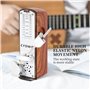 Luntfeiy Mini métronome mécanique Portable Universel pour Guitare de Piano, 107916