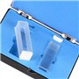 Hopbucan Cuvette à Quartz, cuvettes spectrophotomètre Longueur de Trajet 10 mm, Hauteur 45 mm, capacité 3,5 ML 2 pièces