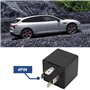 eMagTech Relais électronique Clignotant à 4 Broches 12,8 V/162 W Puissance Maximale 130 W Relais Clignotant Clignotant à LED Com