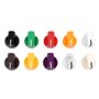 eMagTech Lot de 10 Boutons de Potentiomètre 19 Mm pour Axes Jusqu'à 6