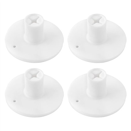 eMagTech Lot de 4 Tees de Golf Réglables en Hauteur en Caoutchouc de 25 Mm Compatibles avec Les Balles de Golf en Bois Bambou Et