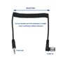 eMagTech Lot de 2 Câbles de Déclenchement d'appareil Photo 3,5 Mm vers N1 Compatibles avec MC-30 Compatible avec Nikon Z8 Z9 D85