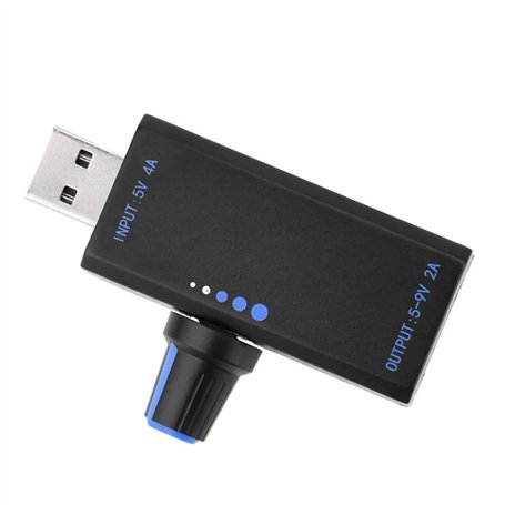 OVNSHVN Régulateur de vitesse USB haute performance 18 W DC5 V 4 A - Contrôle réglable - Refroidisseur de ventilateur de type C