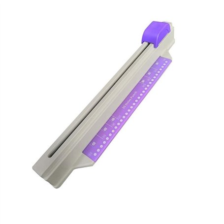 Lobamop 1 perforatrice à 30 trous - En plastique violet - 30 trous - A4 B5 A5 A7 B7 A6 B6 - Capacité : 5 feuilles