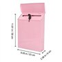 Barfeery Boîte aux lettres verrouillable - Boîte aux lettres murale avec clé - Convient pour et le bureau - Rose