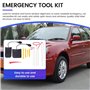 Tagtight Kit D'Outils de DéVerrouillage de Porte de Voiture Ouverte Verrouiller Les Cales d'urgence, Pompe à cale d'air, Kit d'u