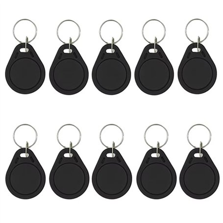 Kquepo 10 Pièces GEN2 CUID Android App MCT Modifier UID Tag Modifiable Porte-Clés NFC 1k S50 13