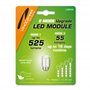 Litexpress LXB525 2 modes d'éclairage réglables Module LED 525 ou 55 lumens pour lampes de poche Maglite 3-6 C/D
