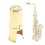 OriGlam Capuchon de protection pour embouchure de saxophone alto à vent (doré)