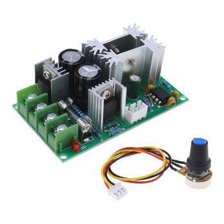 eMagTech PWM DC Module contrôleur de vitesse de moteur 12 V 24 V 36 V 48 V Vitesse réglable PWM Régulateur électronique 20 A Ult