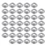 ECSiNG 40pcs Boutons Pression en Acier Inoxydable Bateau Housse de Fermeture à Pression pour Marine Bateau Toile Vêtements Chaus
