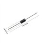 ECSiNG 20x Diode de Redressement SR5100 5A 100V Diode de Panneau Solaire à Faible Fuite Inverse Haute Efficacité pour Télévision