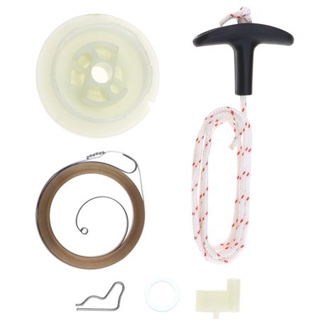 ECSiNG Lot de 7 poulie de démarrage kit ressort 1123 195 0400/0000 958 0923 compatible avec moteur Stihl FC55 FS38 FS45 FS55 HL4
