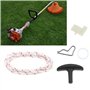 ECSiNG Lot de 7pcs Ressorts de Poulie de Démarreur à Rappel 1123 195 0400/0000 958 0923 Compatible avec Stihl FC55 FS38 FS45 FS5