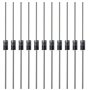 ECSiNG 100pcs 1N5819 Schottky Diodes 1A 40V Schottky Barrière Redresseur Diodes Composants Électroniques pour Panneau Solaire Ch