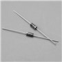 ECSiNG 100pcs 1N5819 Schottky Diodes 1A 40V Schottky Barrière Redresseur Diodes Composants Électroniques pour Panneau Solaire Ch