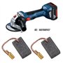 ECSiNG 2 Paires de Balais de Charbon Compatible avec Bosch GWS 17-125 CIE Accessoires pour Outils Électriques avec Fonction d'ar
