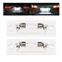 ECSiNG 2pcs Éclairage de Plaque d'immatriculation à LED 3B5 943 021 A/B/D / 3B5 998 026 A / 3BD 943 021 / 1KD 943 021 Compatible