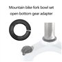 ECSiNG 1 Set Adaptateur de Fourche Avant de Vélo Anneau de Direction Conique Tube de Direction Fourche Anneau de Conversion d'en