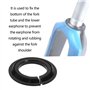 ECSiNG 1 Set Adaptateur de Fourche Avant de Vélo Anneau de Direction Conique Tube de Direction Fourche Anneau de Conversion d'en
