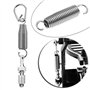 LT Easiyl 4pcs Pédale Ressort de Rappel Pédale Longueur du Ressort 6.1cm Remplacement Grosse Caisse Pédale Ressort pour Pièces d