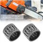 LT Easiyl Lot de 2 roulements à aiguilles de pignon d'embrayage 503253401 compatibles avec tronçonneuse Husqvarna 550 555 560 56