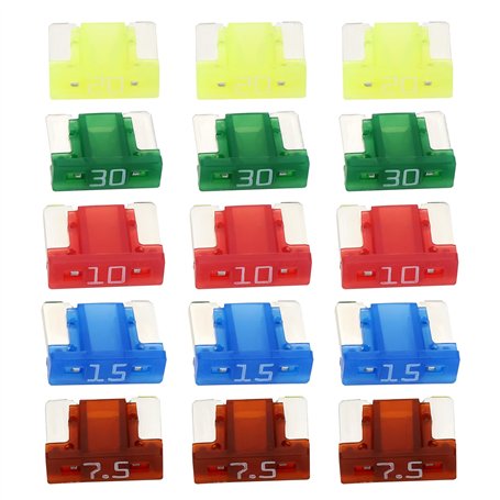 LT Easiyl 50pcs Fusibles pour Voiture BFLP Fusibles à Lame 7