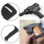 SG Store Lot de 3 Pinces à Clip en C Et en U pour Nettoyeur Haute Pression Déclencheur de Pistolet Poignée de Tuyau à Dégagement