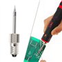 SG Store Lot de 2 Pointes de Fer à Souder de Rechange en Alliage Compatible avec Frogbro Fer à Souder sans Fil Rechargeable LD00