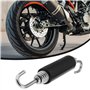 Briny River 1 ressort d'extension d'échappement de moto de 8,5 cm avec crochet d'extension de 172 x 80 mm pour moto et scooter