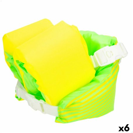 Manchettes AquaSport Jaune Vert 53 x 20 x 18 cm (6 Unités)