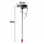 Thermometer World Thermomètre pour huile de friture en acier inoxydable avec clip 150 mm