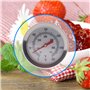 Thermomètre à bonbons avec clip de pot - Sonde professionnelle de fabrication de bonbons - Cadran en acier inoxydable idéal pour