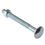 Bulk Hardware BH02192 Boulon de carrosserie / écrou plaqué au zinc