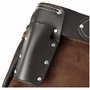 Hilka 77705002 résistante en cuir tanné à l'huile de ceinture à outils Double