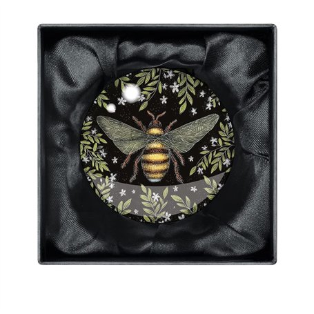 Catherine Rowe Presse-papier en forme d'abeille en cristal