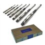 Lot de 7 alésoirs manuels réglables HV - H3 (1/4" - 15/32") dans une boîte en bois