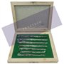 Lot de 7 alésoirs manuels réglables HV - H3 (1/4" - 15/32") dans une boîte en bois
