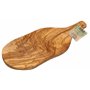 KitchenCraft World of Flavours - Planche à Découper/Plateau de Service en Bois d'Olivier, 30 x 17 cm