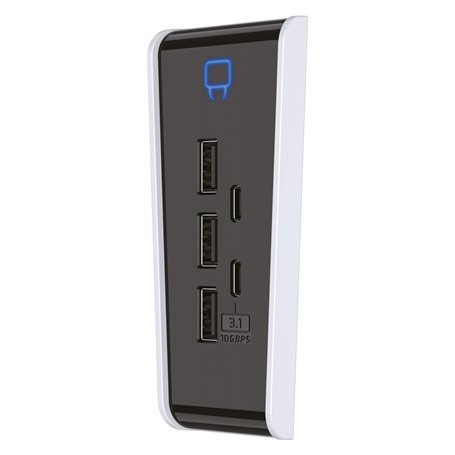 Venom USB Hub for PS5 Slim - 5-Port - Includes 3 x USB 2.0 and 2 x USB Type C (PS5)