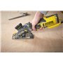 Stanley FATMAX Scie Circulaire Multi Matériaux 650W Ligne Laser pour plus de Précision Avec 1 Coffret de Transport Lames de Scie