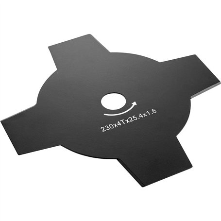 DeWalt DT20655-QZ - Lames d'herbe 4T 230 MM - Pour l'herbe sèche et rugueuse et les roseaux. Pour les débroussailleuses DeWalt D