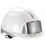 JSP Casque EVOLite® Porte-Card - CR2 Gris - ventilé - crémaillère - Blanc (AJB170-D00-100)