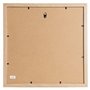 Hampton Frames SORBONNE SOR1212NG - Cadre photo carré en plexiglas sans verre - Effet chêne - Format 12x12 (30 x 30 cm)