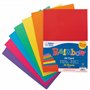 Baker Ross AV535 Lot de 50 feuilles cartonnées aux couleurs de l'arc-en-ciel A4 (220 g/m²)