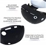 STEALTH Comfort Play & Protect Kit pour PS VR2 - avec protection des lentilles en silicone, housse de protection en silicone, ch