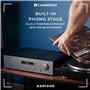 Cambridge Audio AXR100D - Récepteur Hi-FI stéréo séparé de 100 Watts avec étage Phono intégré, Radio Dab/FM et Bluetooth 5.0 - G
