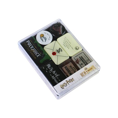 Harry Potter Lot de 8 Magnets Logo Emblème