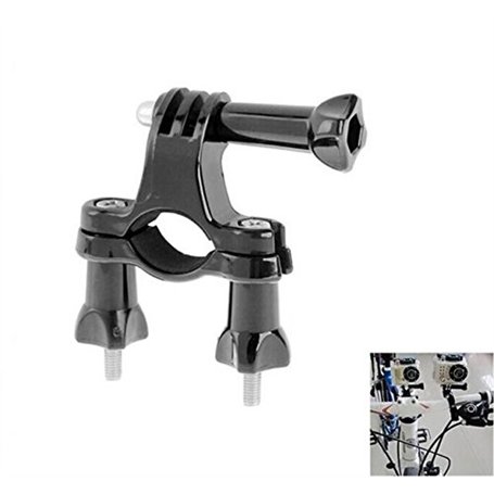 Digicharge Support de Guidon de vélo/kit de Montage seatpost Pole vélo Compatible avec Gopro Hero12 Hero11 Hero10 Max Hero9 / DJ